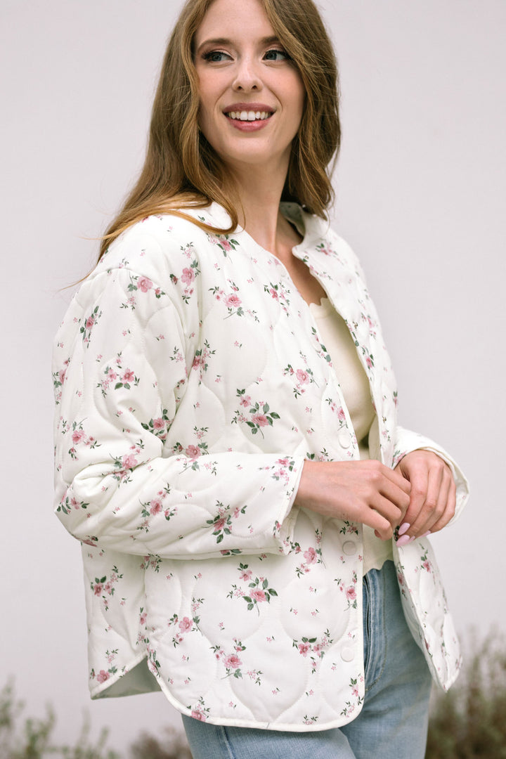 Aspen Quilted Floral Jacket