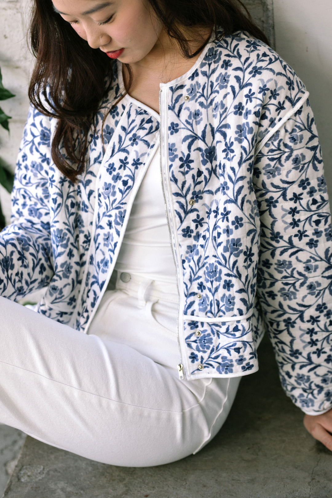 Amy Quilted Floral Jacket