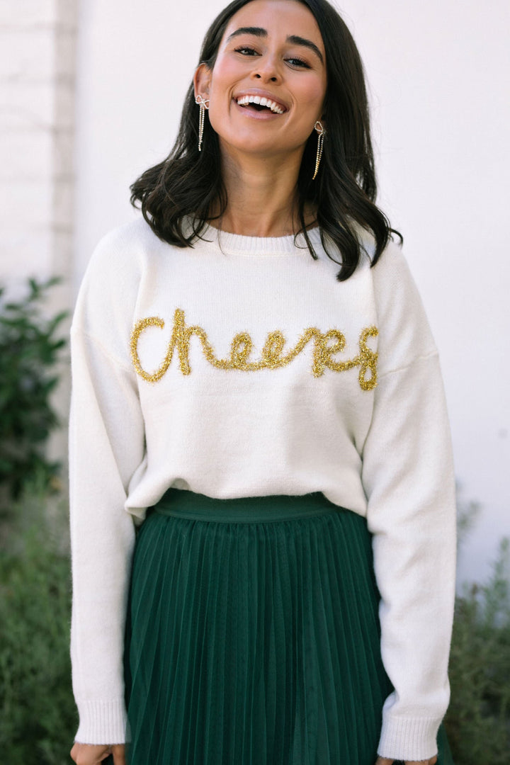 Candice Cheers Knit Sweater