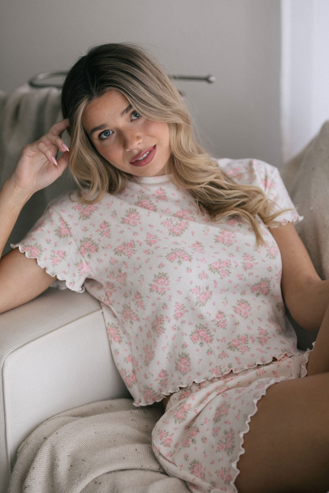 Beth Floral Lounge Set