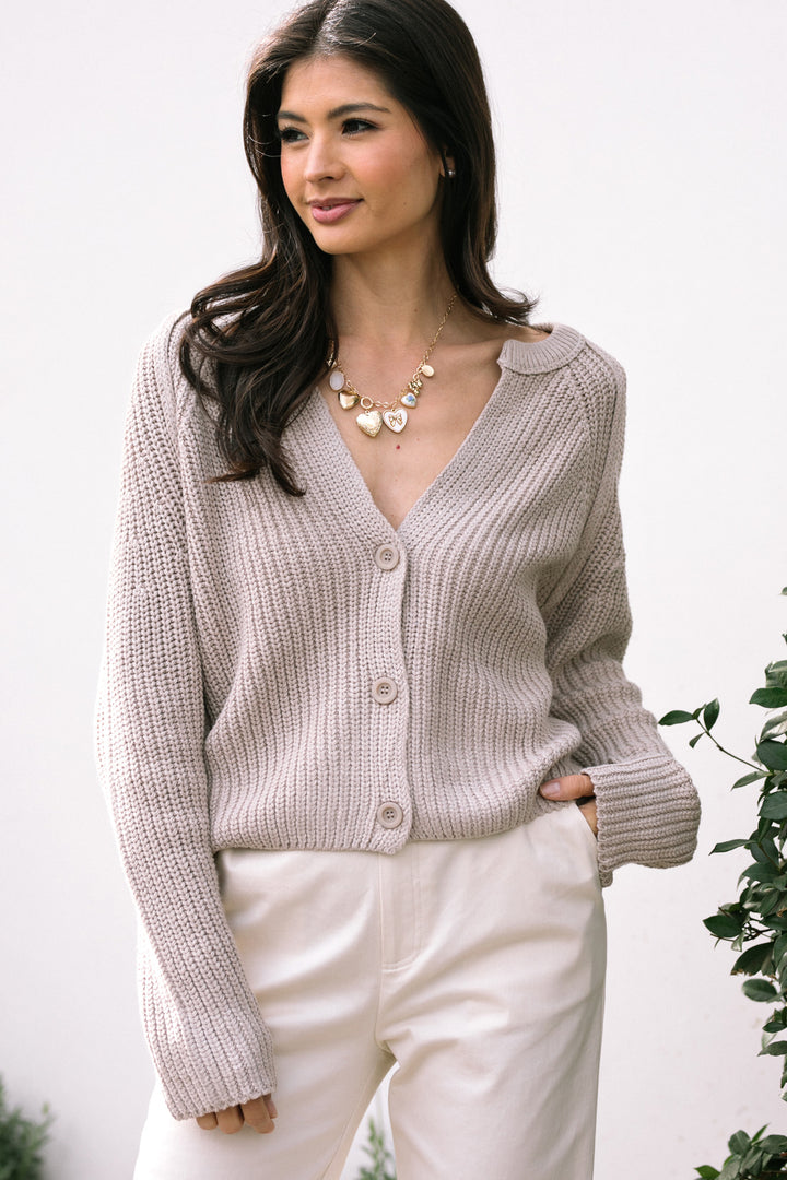 Faith V-Neck Cardigan