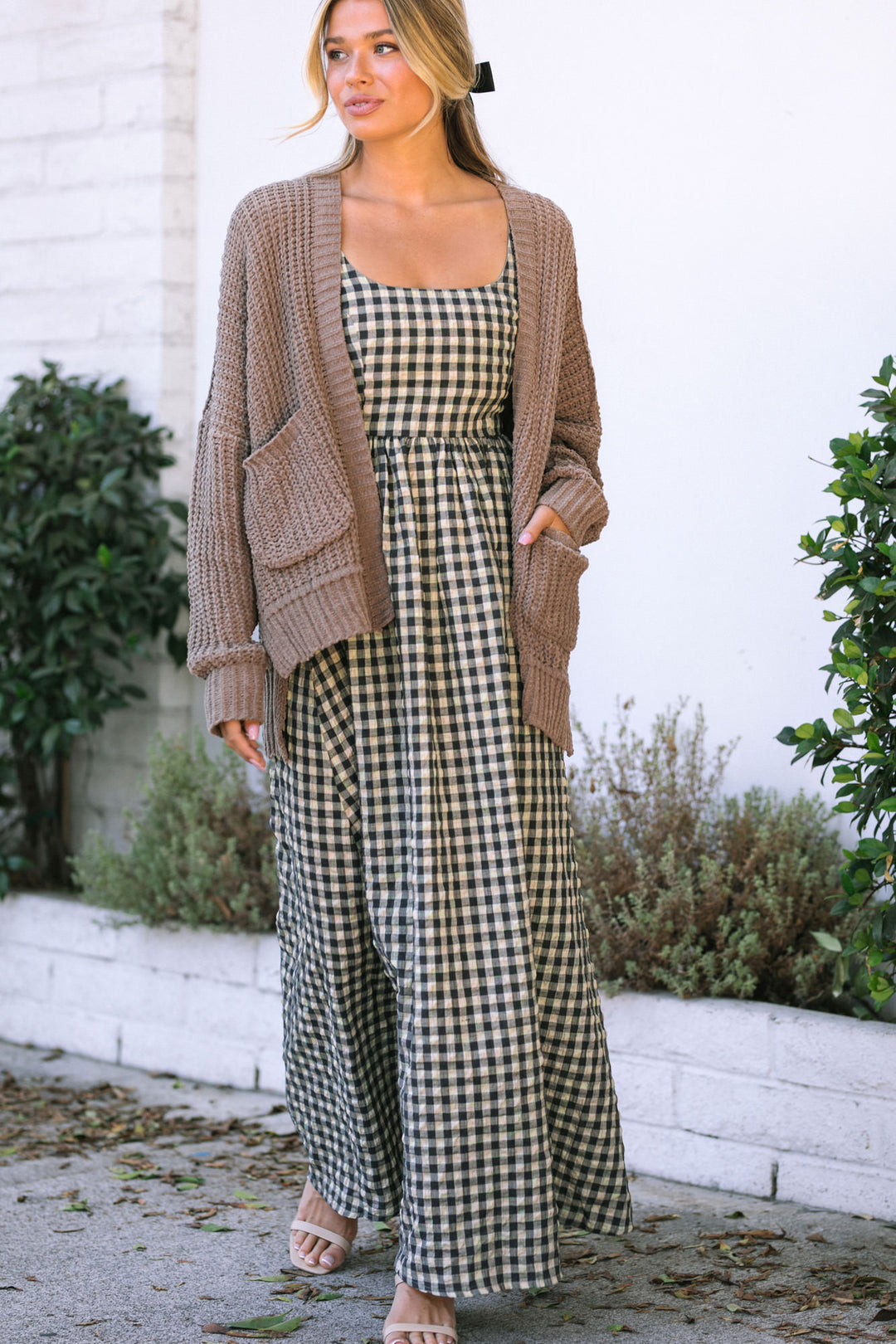 Dani Gingham Maxi Dress