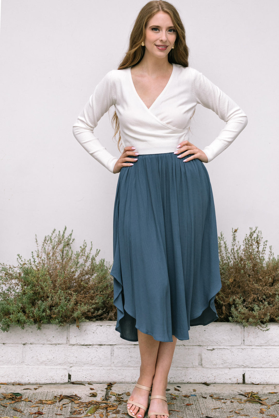 Joyce Round Hem Skirt