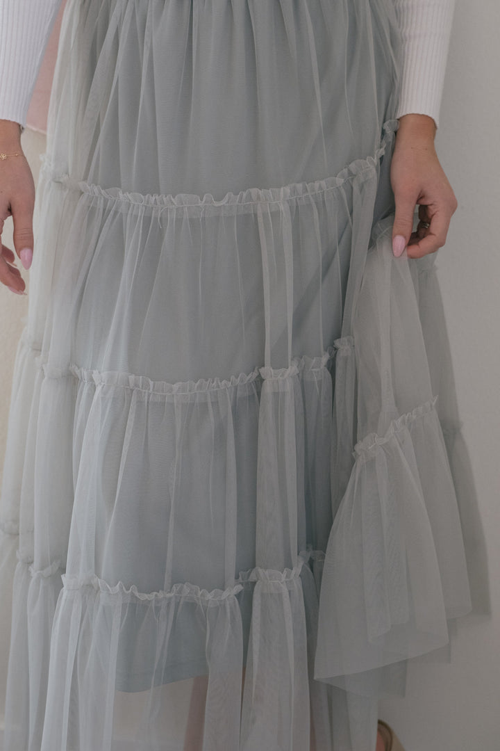 Cynthia Tiered Tulle Skirt