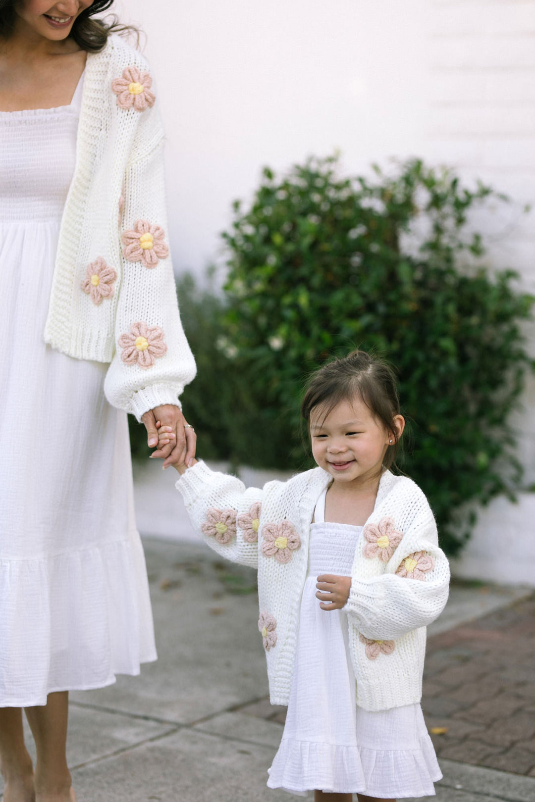 Mini Angela Floral Cardigan