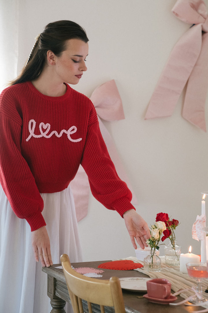 Elena Love Knit Sweater