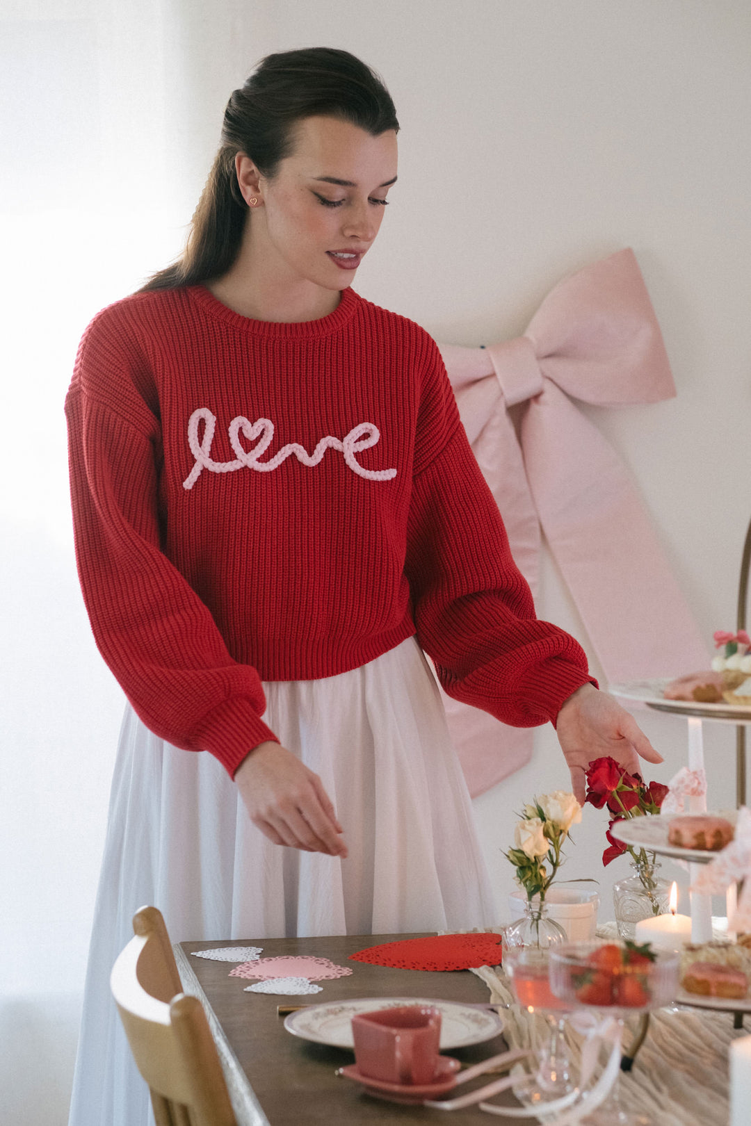 Elena Love Knit Sweater