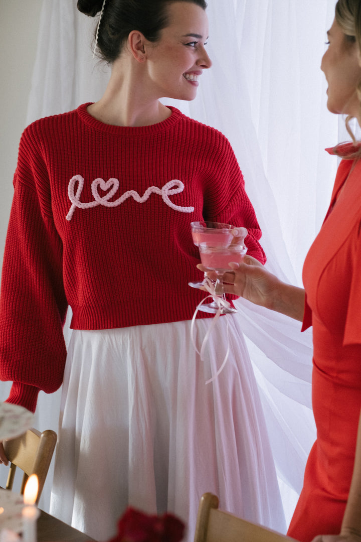 Elena Love Knit Sweater