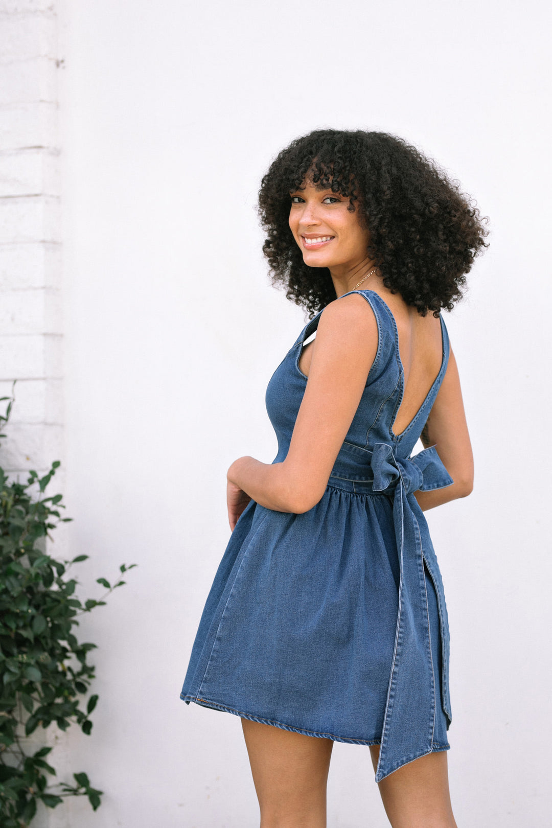 Marissa Denim Mini Dress