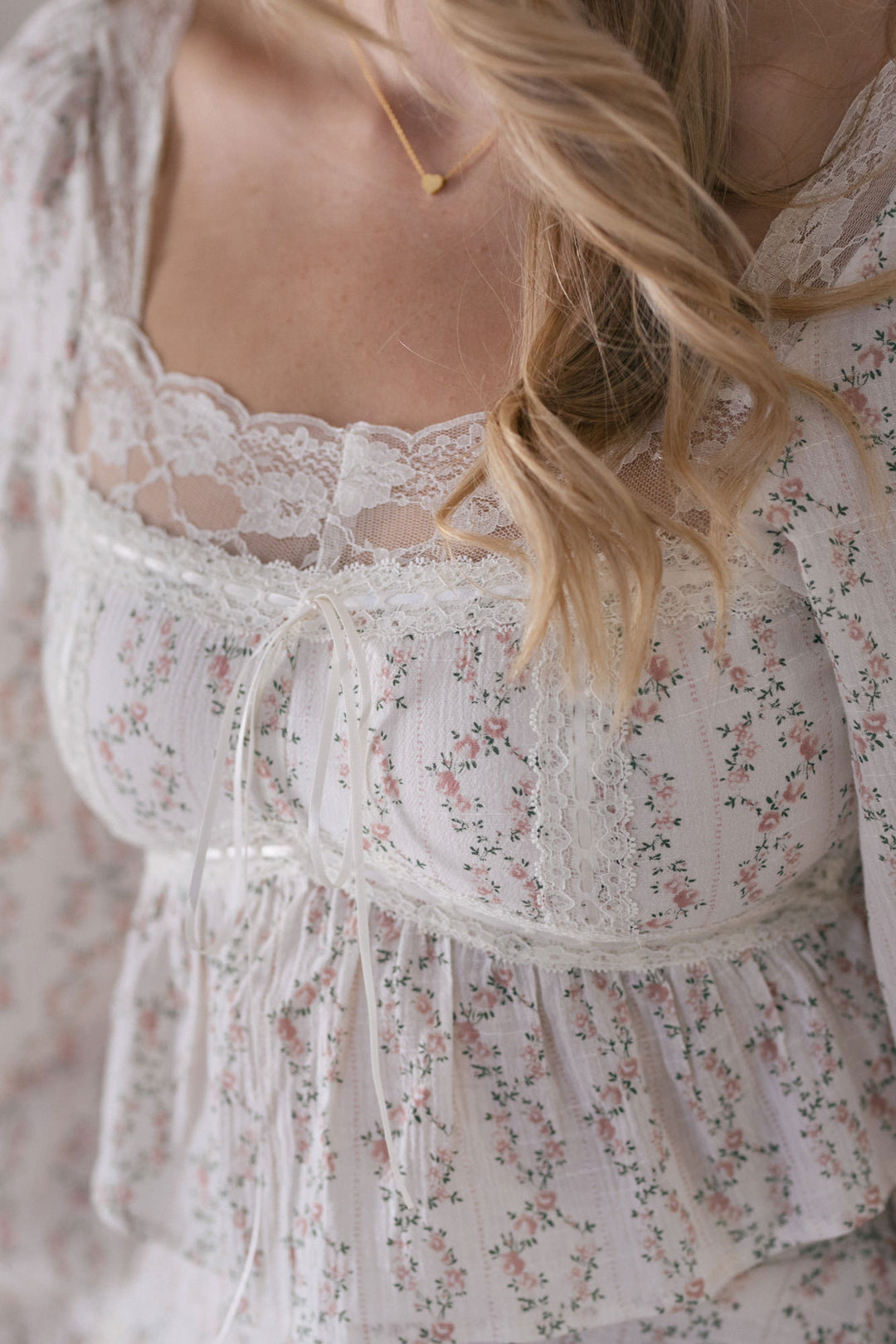 Gemma Floral Lace Top