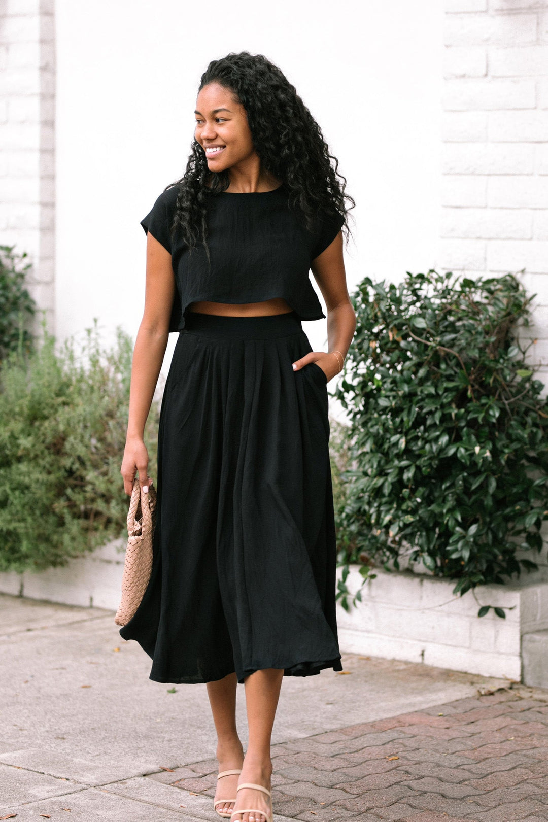 Noemi Two Piece Skirt Set