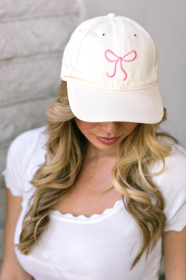 Emma Bow Baseball Hat