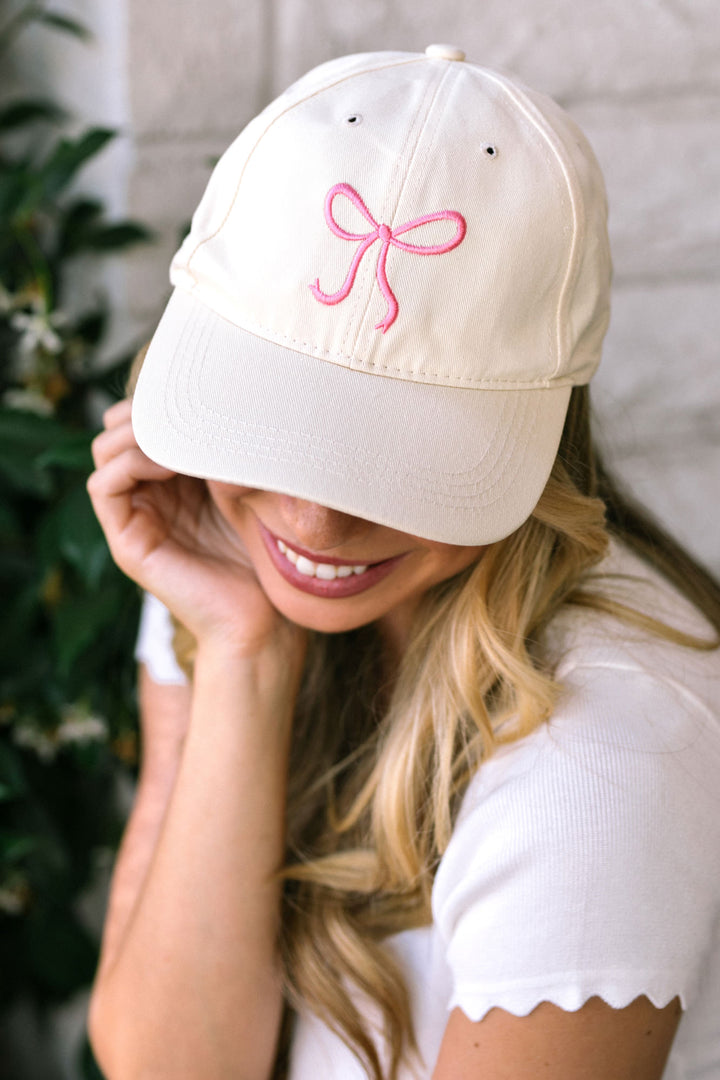 Emma Bow Baseball Hat