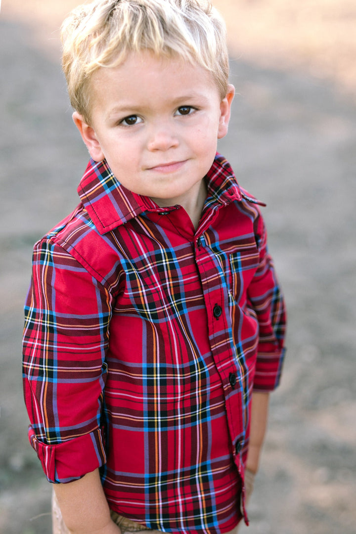 Mini Carol Plaid Shirt