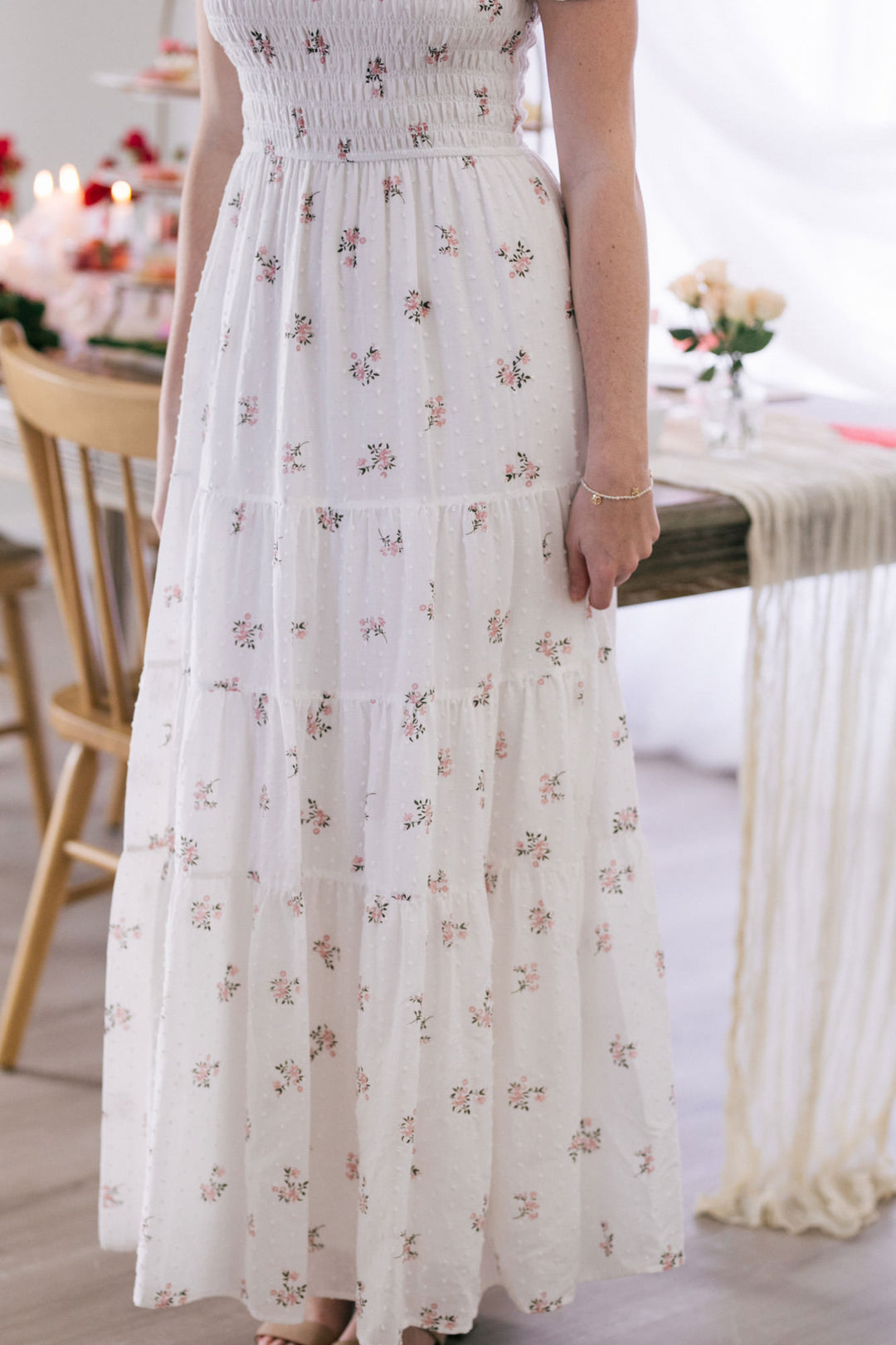 Melrose Smocked Maxi Dress