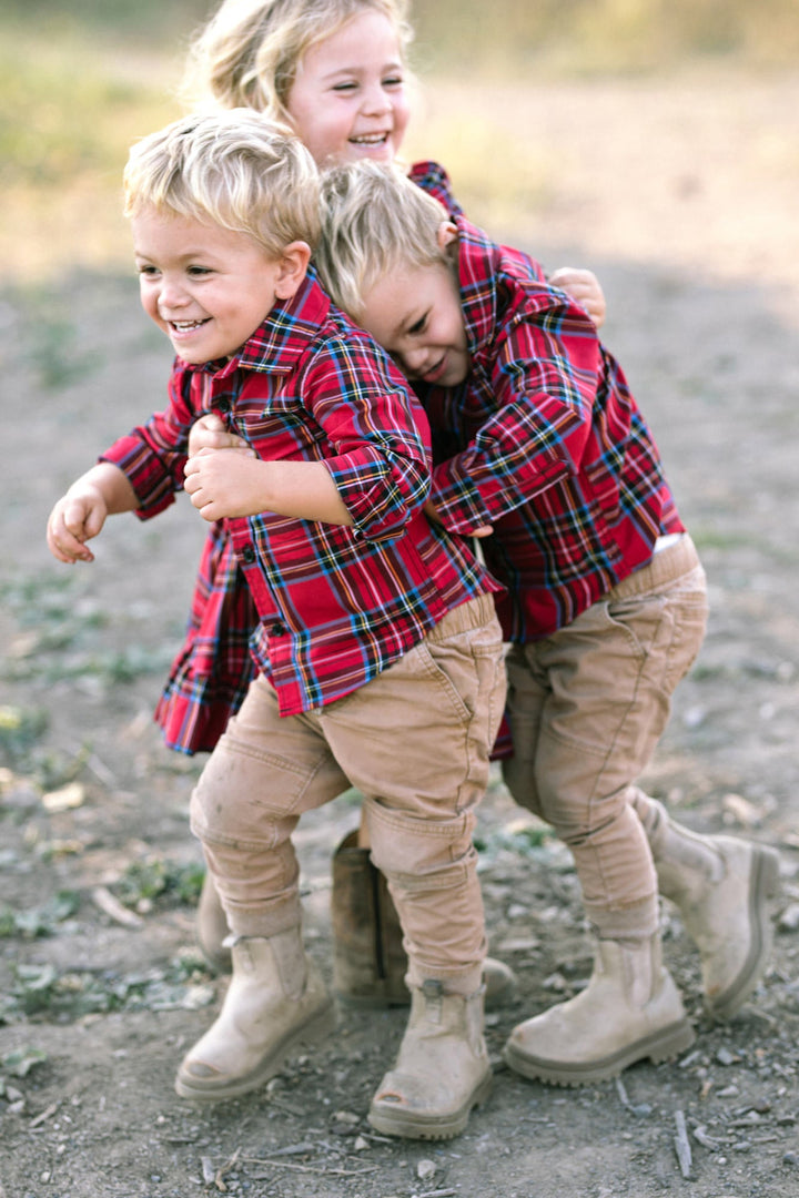 Mini Carol Plaid Shirt