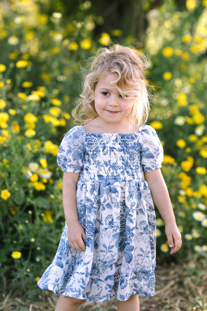 Mini Zoey Smocked Dress