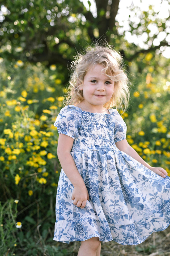 Mini Zoey Smocked Dress