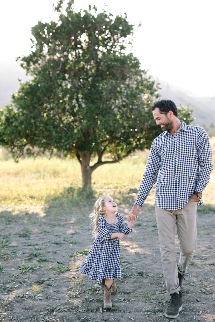 Jordyn Gingham Buttoned Mens Shirt