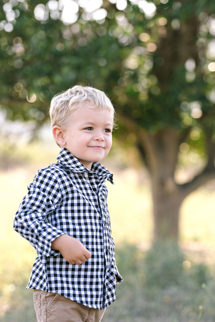 Mini Jordyn Gingham Shirt