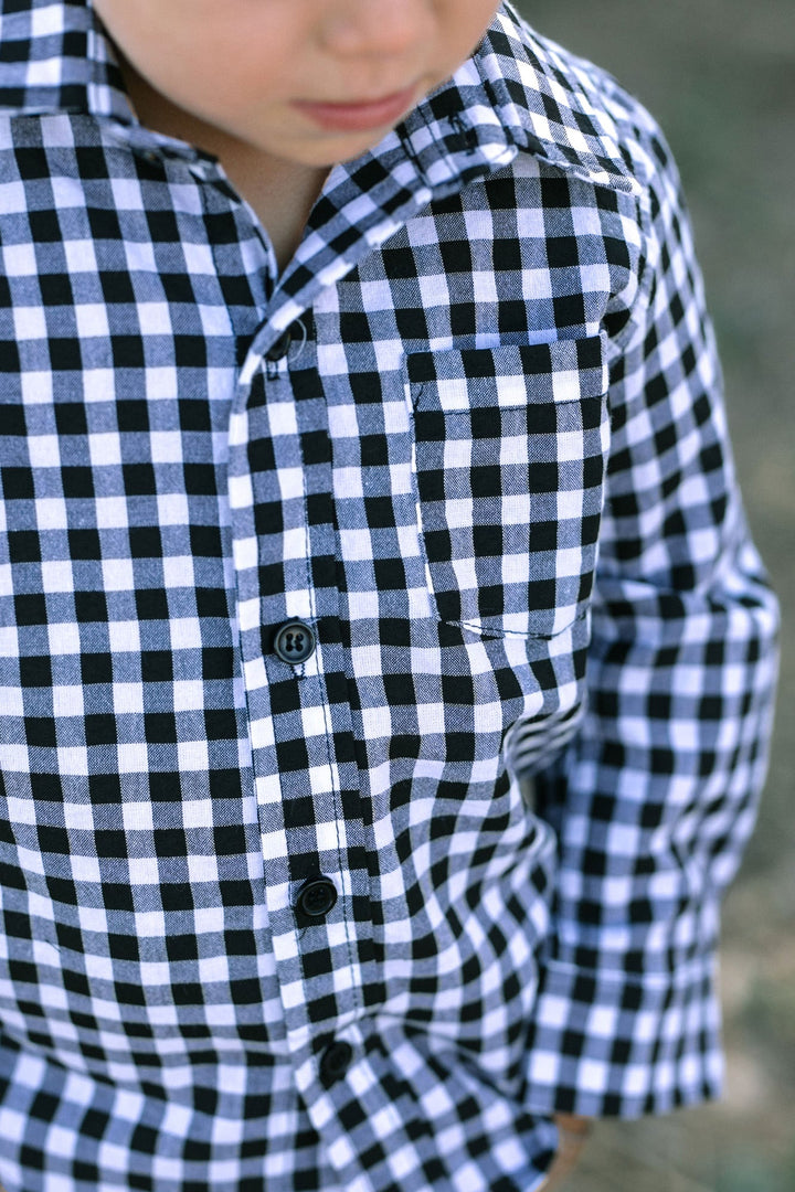 Mini Jordyn Gingham Shirt