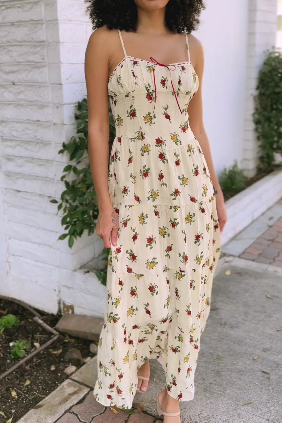 Allegra Tiered Maxi Dress