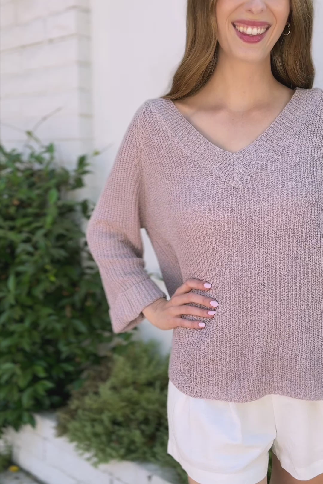 Jillian V-Neck Sweater