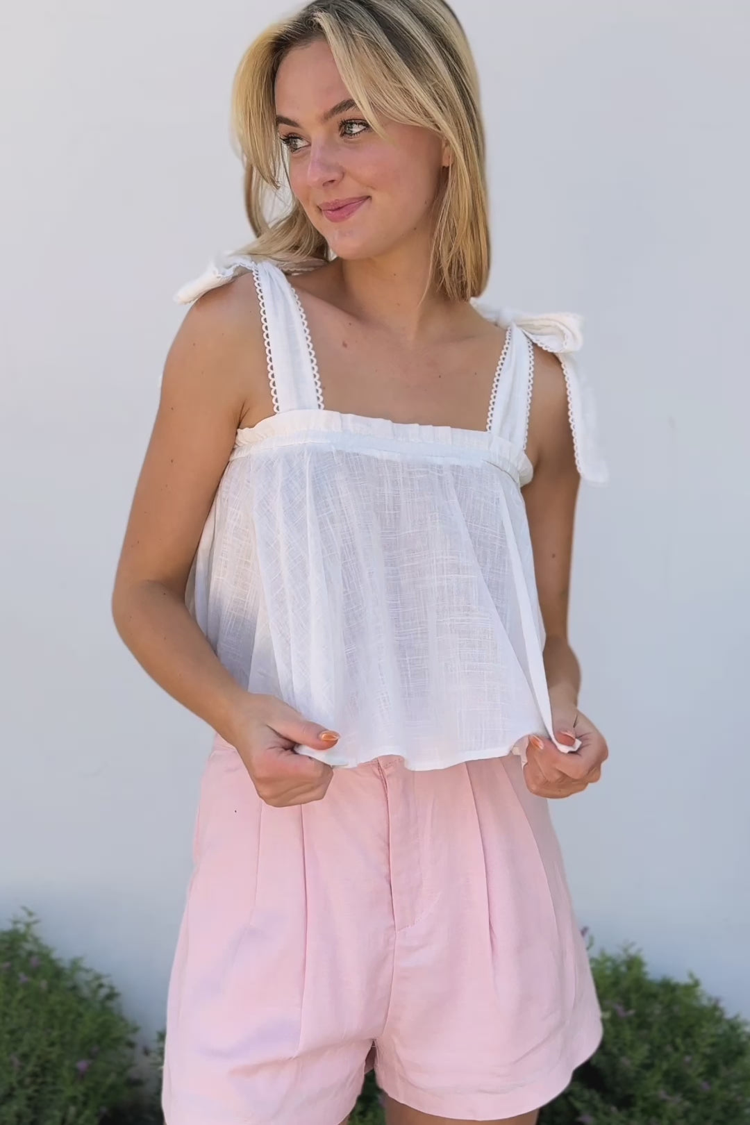 Kenzie Tie Shoulder Tank